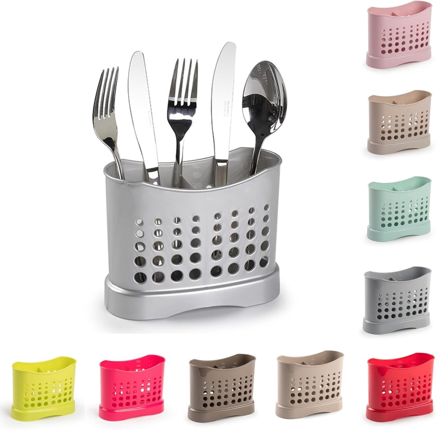 Plastic Sink Tidy Cutlery Drainer